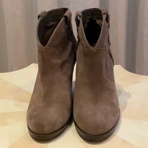 Vince Camuto suede ankle boots, size 10
